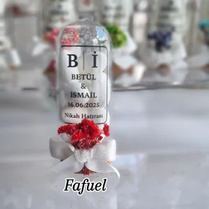 Söz Nişan Düğün Hediyelik Ters Tüp Nikah Şekeri 20 Adet